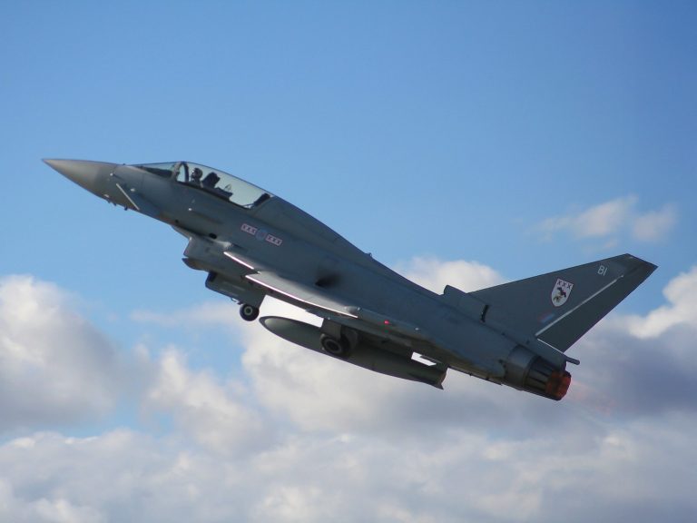 Image of Eurofighter Typhoon aircraft